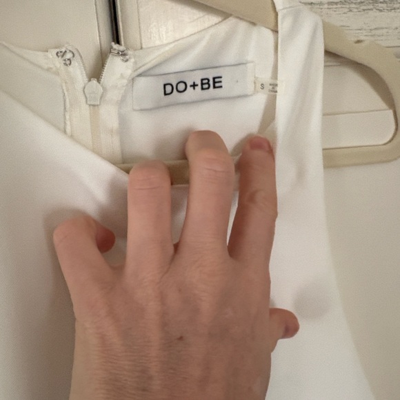 DO+BE Classic White Blouse - Picture 2 of 4